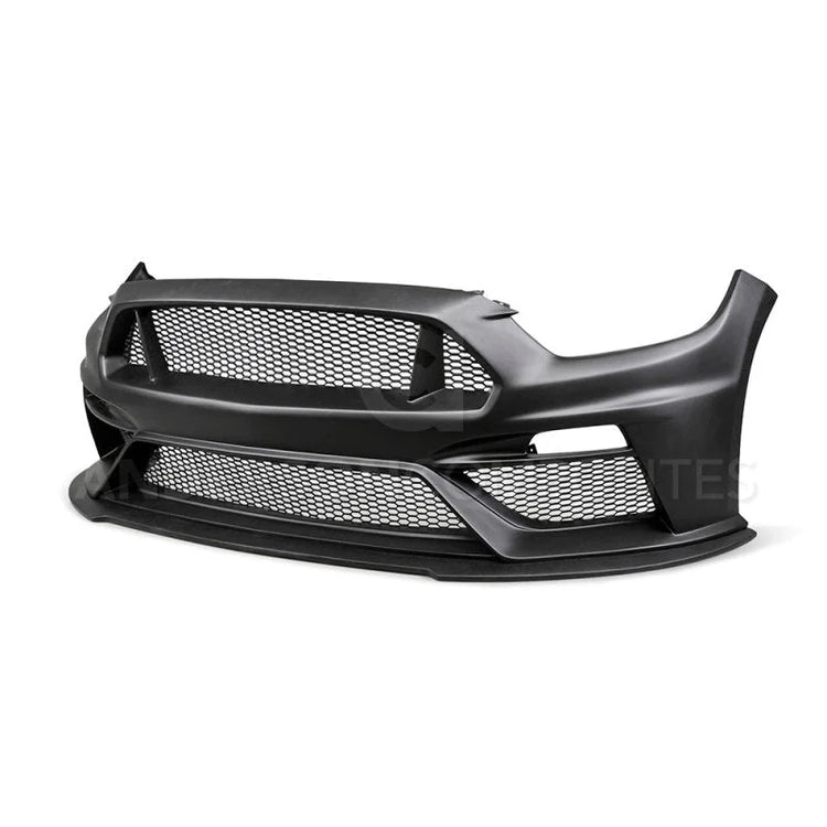 Anderson Composites 15-17 Ford Mustang Type-TT Front Bumper Fiberglass - Main Product View