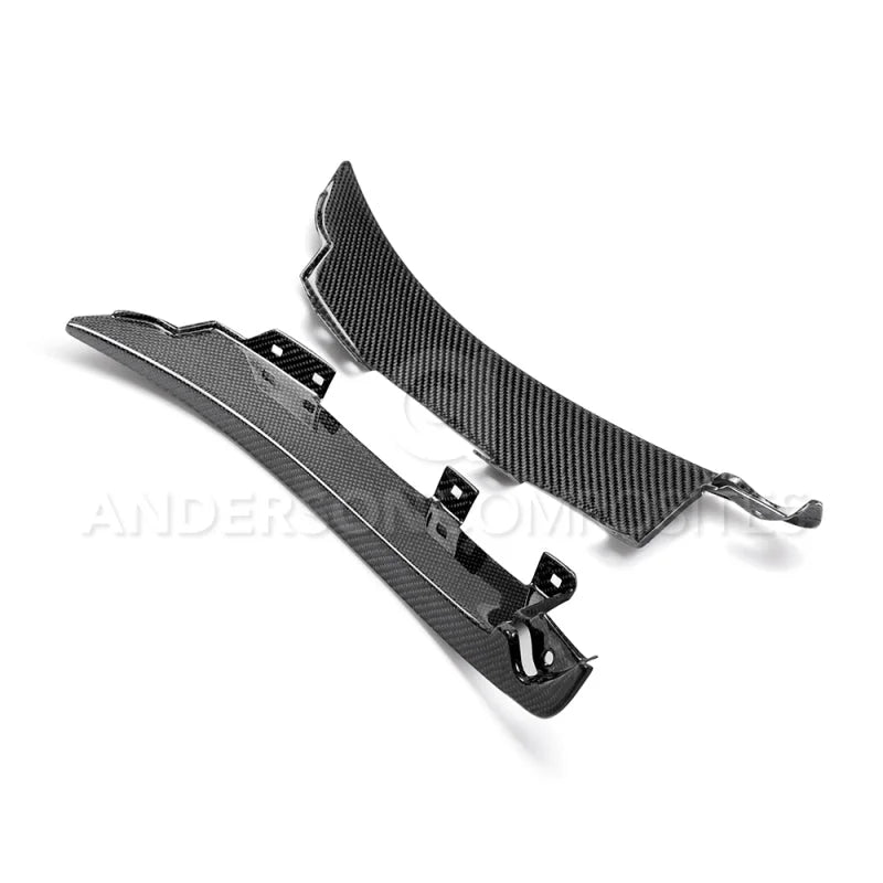 Anderson Composites 15-17 Ford Shelby GT350 Front Splash Guards - Main Product View