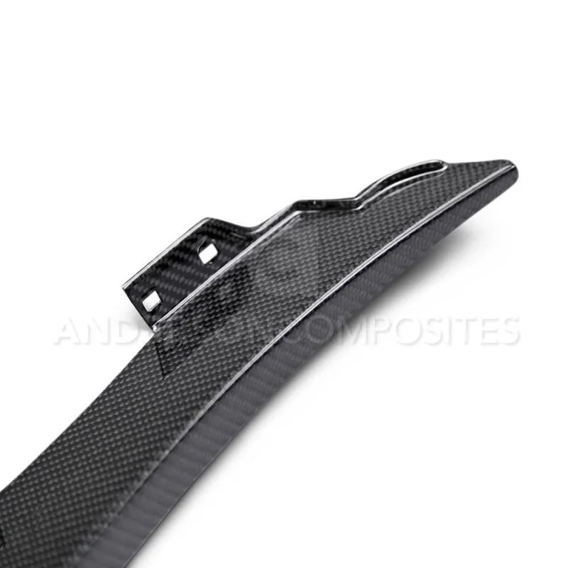 Anderson Composites 15-17 Ford Shelby GT350 Front Splash Guards - Side View
