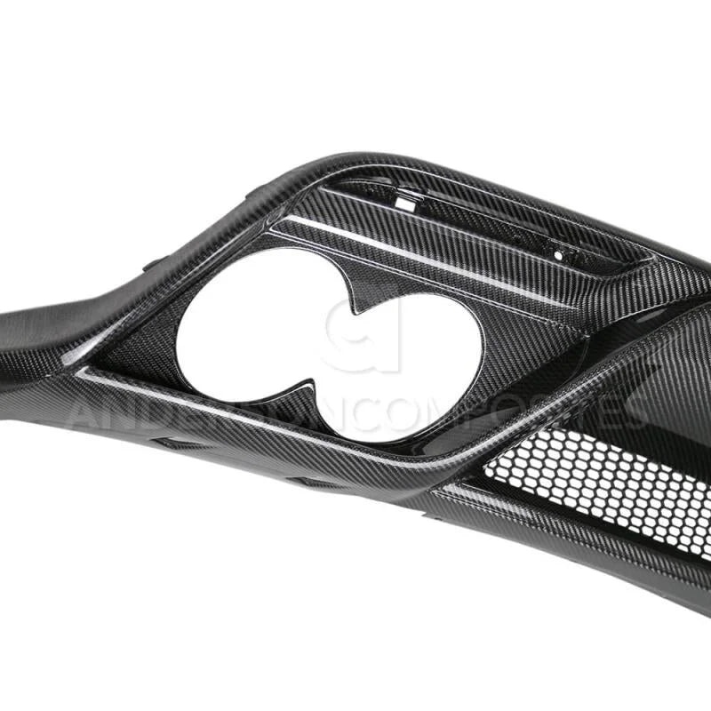 Anderson Composites 15-17 Ford Shelby GT350 Rear Diffuser - Back View