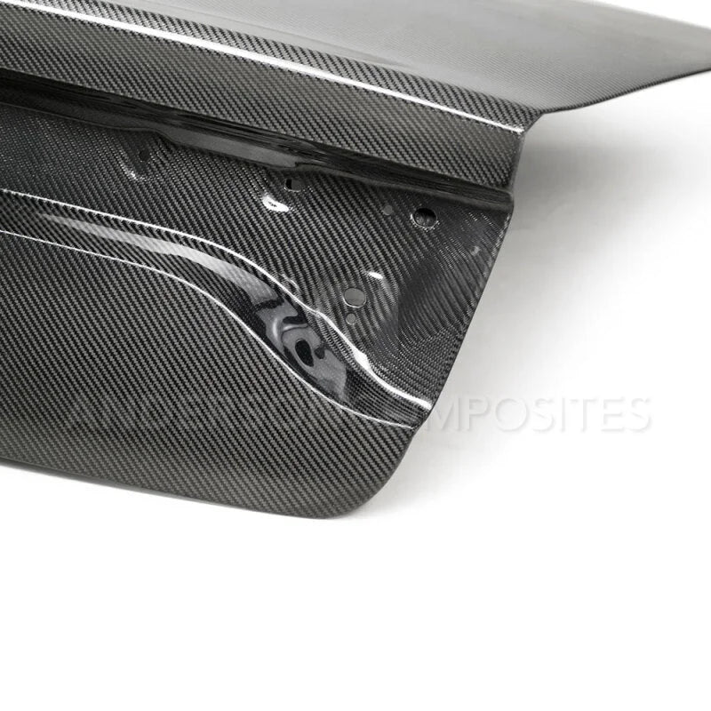 Anderson Composites 15-18 Dodge Charger Hellcat OE Carbon Fiber Decklid - Installation View