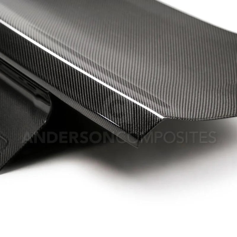 Anderson Composites 15-18 Ford Mustang Type-OE Double Sided Carbon Fiber Decklid - Additional View 6