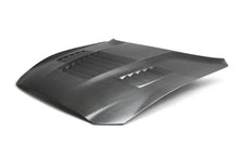 Load image into Gallery viewer, Anderson Composites 15-19 Ford Mustang Shelby GT350 Type-CR Double Sided Carbon Fiber Hood - Additional View 6