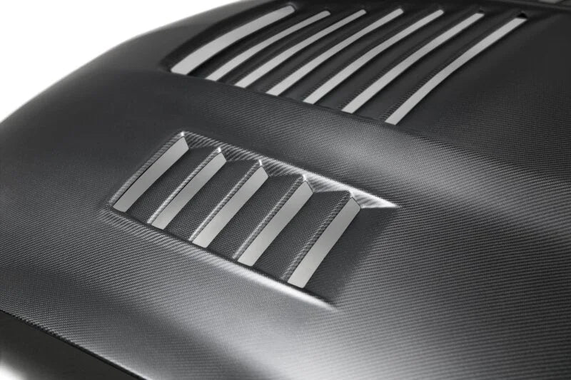 Anderson Composites 15-19 Ford Mustang Shelby GT350 Type-CR Double Sided Carbon Fiber Hood - Additional View 7