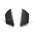 Load image into Gallery viewer, Anderson Composites 15-20 Ford Mustang Shelby GT350 Carbon Fiber Front Upper Grille Inserts - Installation View