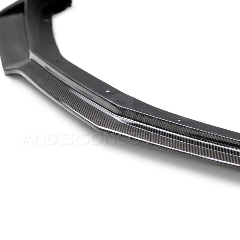 Anderson Composites 16-17 Chevrolet Camaro SS Type-AZ Front Chin Spoiler - Back View
