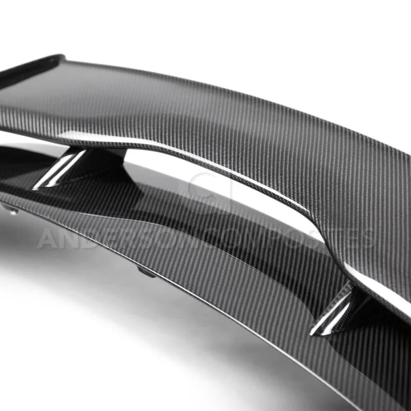 Anderson Composites 16-17 Ford Focus RS - Focus ST Rear Spoiler - Side View