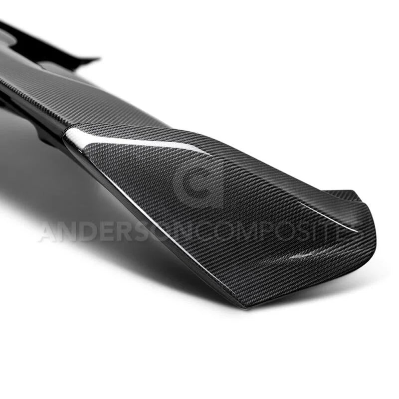Anderson Composites 16-17 Ford Focus RS - Focus ST Rear Spoiler - Installation View