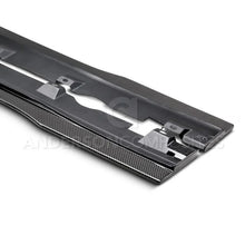 Load image into Gallery viewer, Anderson Composites 16-17 Ford Focus RS Type-AR Rocker Panel Splitter - Installation View