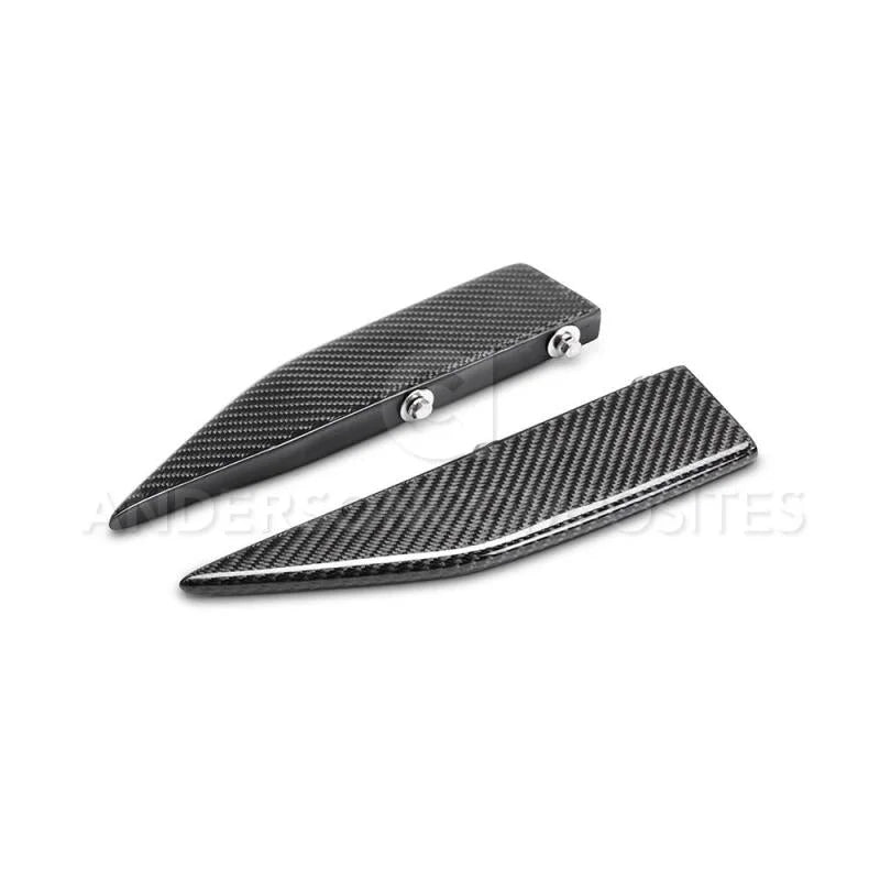 Anderson Composites 16-17 Ford Focus RS Type-AR Rocker Panel Splitter - Additional View 5