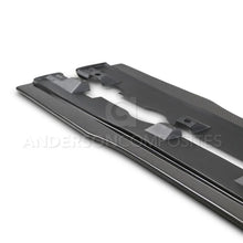 Load image into Gallery viewer, Anderson Composites 16-17 Ford Focus RS Type-AR Rocker Panel Splitter - Additional View 6