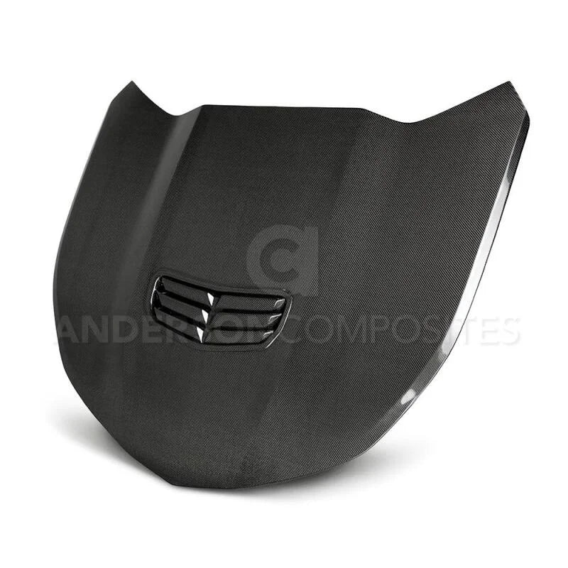 Anderson Composites 16-19 Chevrolet Camaro Carbon Fiber Type-OE Style Hood - Main Product View