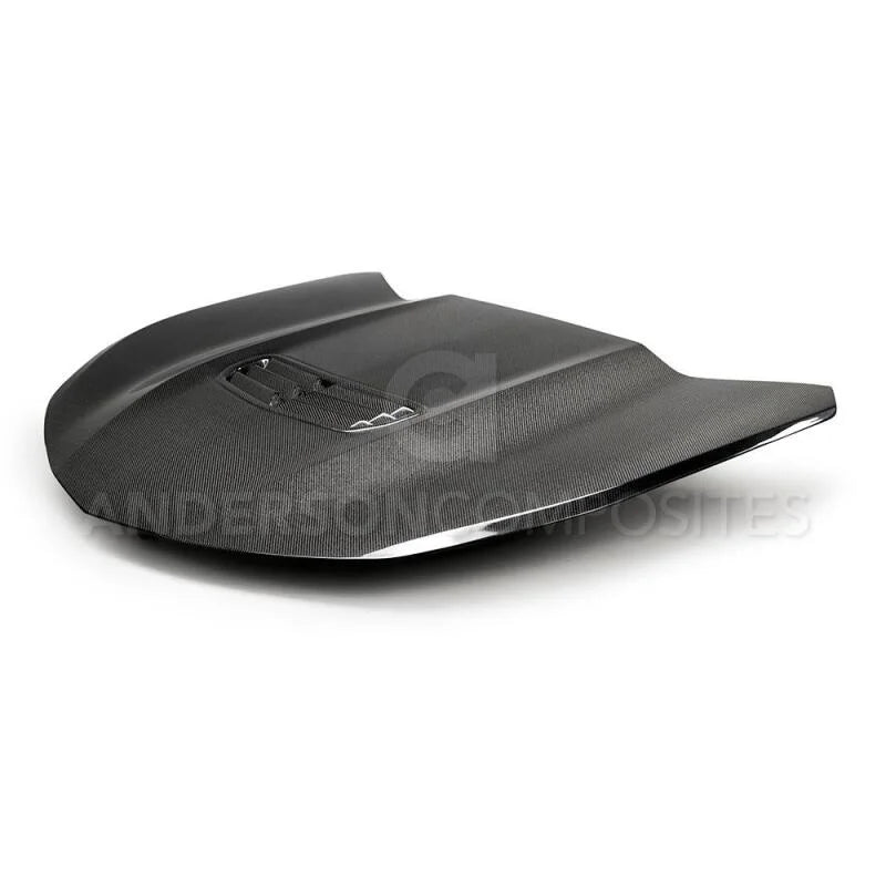 Anderson Composites 16-19 Chevrolet Camaro Carbon Fiber Type-OE Style Hood - Side View
