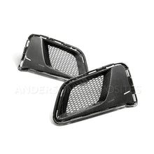 Load image into Gallery viewer, Anderson Composites 17-18 Chevrolet Camaro 1LE Carbon Fiber Type LE Air Duct Bezels - Main Product View
