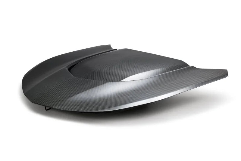 Anderson Composites 17-18 Chevrolet Camaro ZL1 1LE Type-OE Style Dry Carbon Fiber Hood - Back View