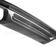 Load image into Gallery viewer, Anderson Composites 17-18 Chevrolet Camaro ZL1 Type-LE Rear Diffuser - Back View