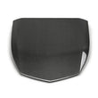 Load image into Gallery viewer, Anderson Composites 17-18 Chevrolet Camaro ZL1 Type-OE Carbon Fiber Hood Insert - Side View