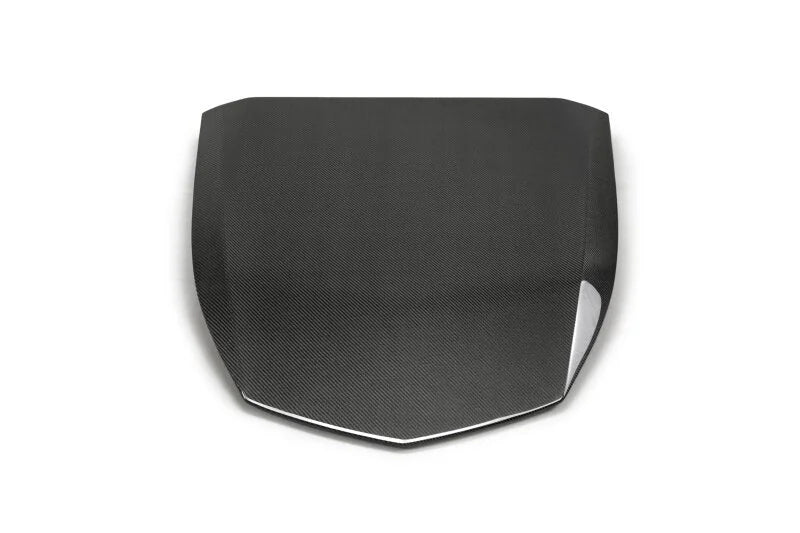 Anderson Composites 17-18 Chevrolet Camaro ZL1 Type-OE Carbon Fiber Hood Insert - Side View