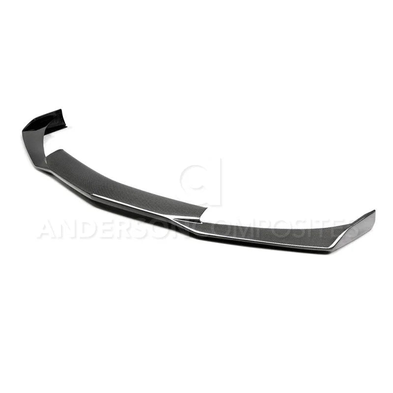 Anderson Composites 17-18 Chevy Camaro ZL1 1LE Carbon Fiber Front Splitter - Main Product View