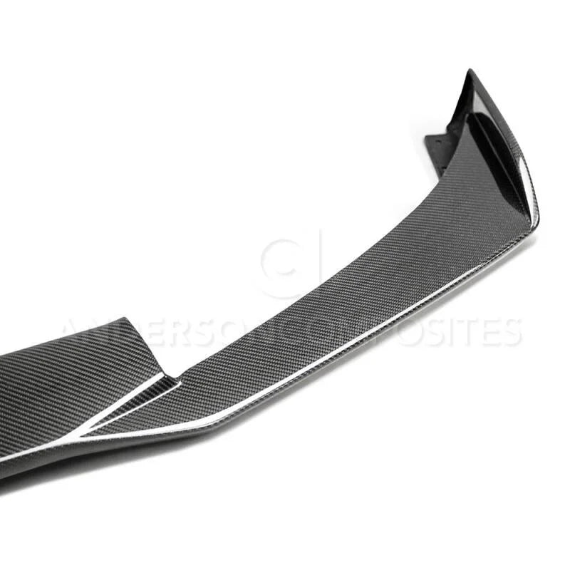 Anderson Composites 17-18 Chevy Camaro ZL1 1LE Carbon Fiber Front Splitter - Installation View