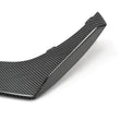 Load image into Gallery viewer, Anderson Composites 17-18 Chevy Camaro ZL1 1LE Type-LE Carbon Fiber Front Bumper Canards - Side View