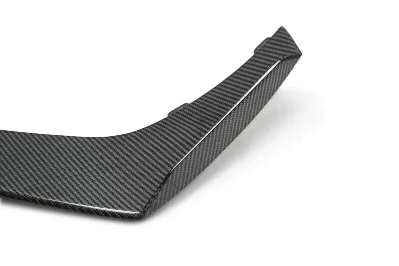 Anderson Composites 17-18 Chevy Camaro ZL1 1LE Type-LE Carbon Fiber Front Bumper Canards - Side View