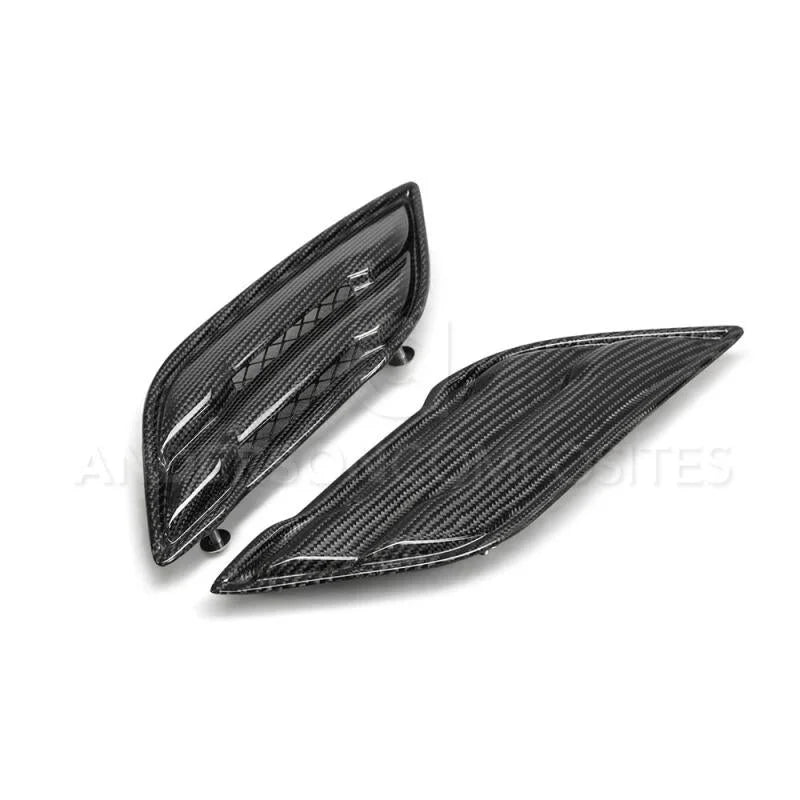 Anderson Composites 17-18 Ford Raptor Type OE Carbon Fiber Fender Vents - Main Product View