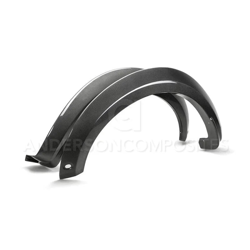 Anderson Composites 17-18 Ford Raptor Type OE Fender Flares (Front) - Main Product View