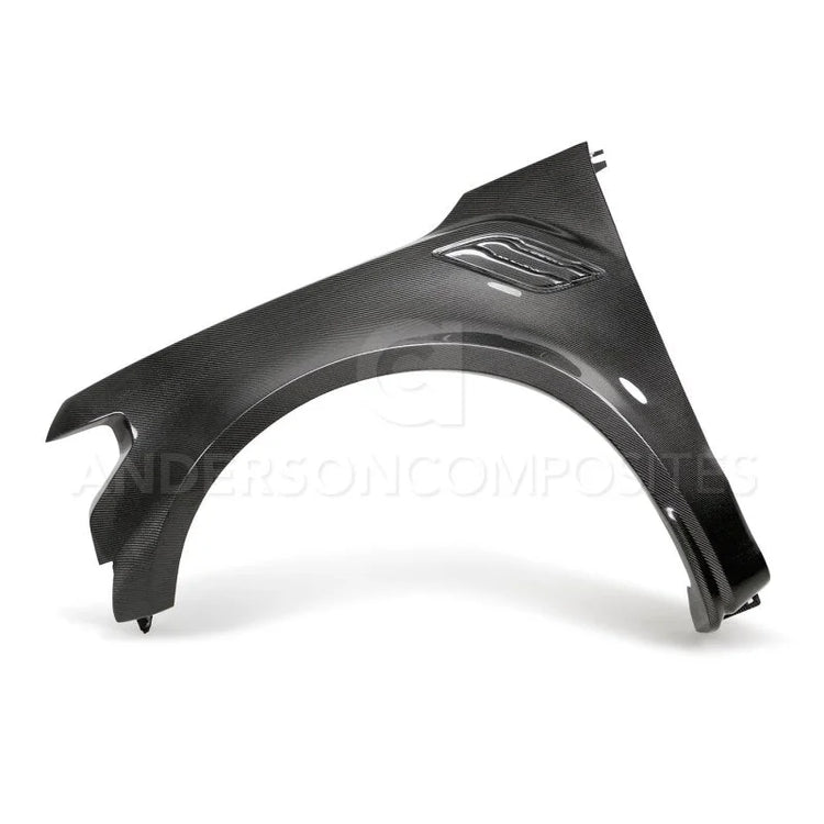Anderson Composites 17-18 Ford Raptor Type-Wide Carbon Fiber Front Fenders (Pair) - Main Product View