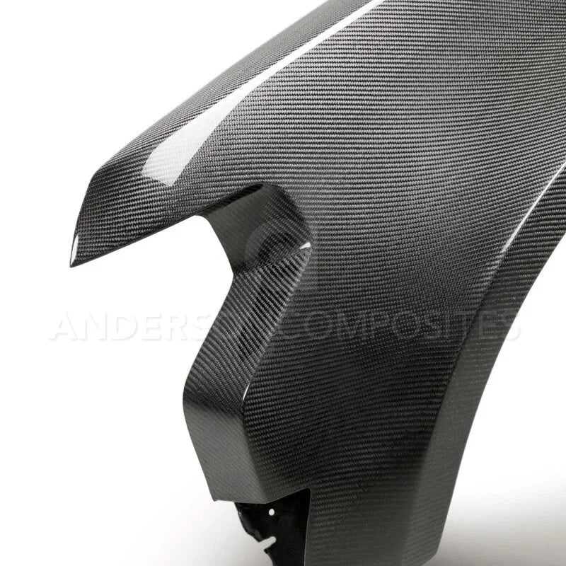 Anderson Composites 17-18 Ford Raptor Type-Wide Carbon Fiber Front Fenders (Pair) - Additional View 9