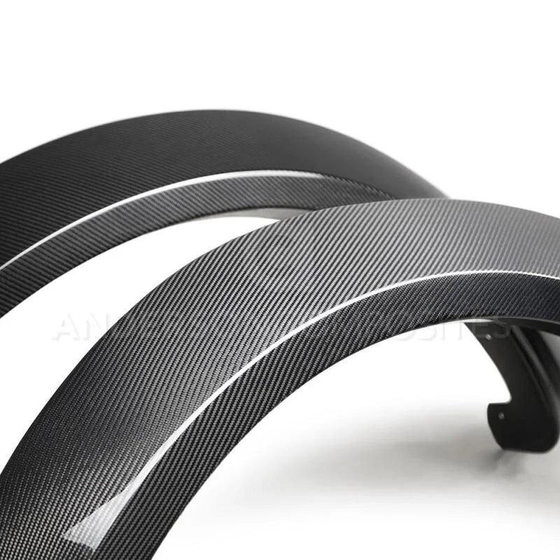 Anderson Composites 17-18 Ford Raptor Type Wide Fender Flares (Front) - Additional View 6