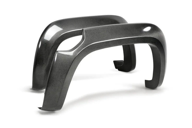 Anderson Composites 17-19 Chevy Colorado ZR2 Rear Carbon Fiber Fender Flares (Pair) - Main Product View