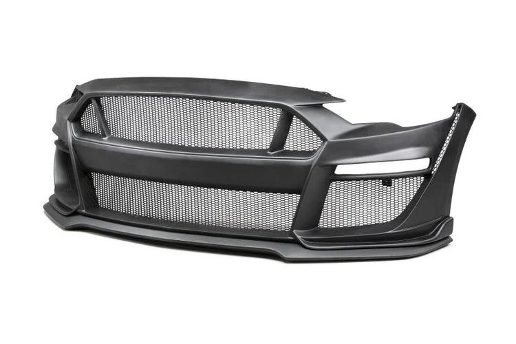 Anderson Composites 18-19 Ford Mustang Type-ST Fiberglass Front Bumper w/Lip (Req Anderson Fenders) - Main Product View
