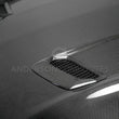 Load image into Gallery viewer, Anderson Composites 18-20 Ford Mustang Double Sided Type-OE Carbon Fiber Hood - Additional View 7