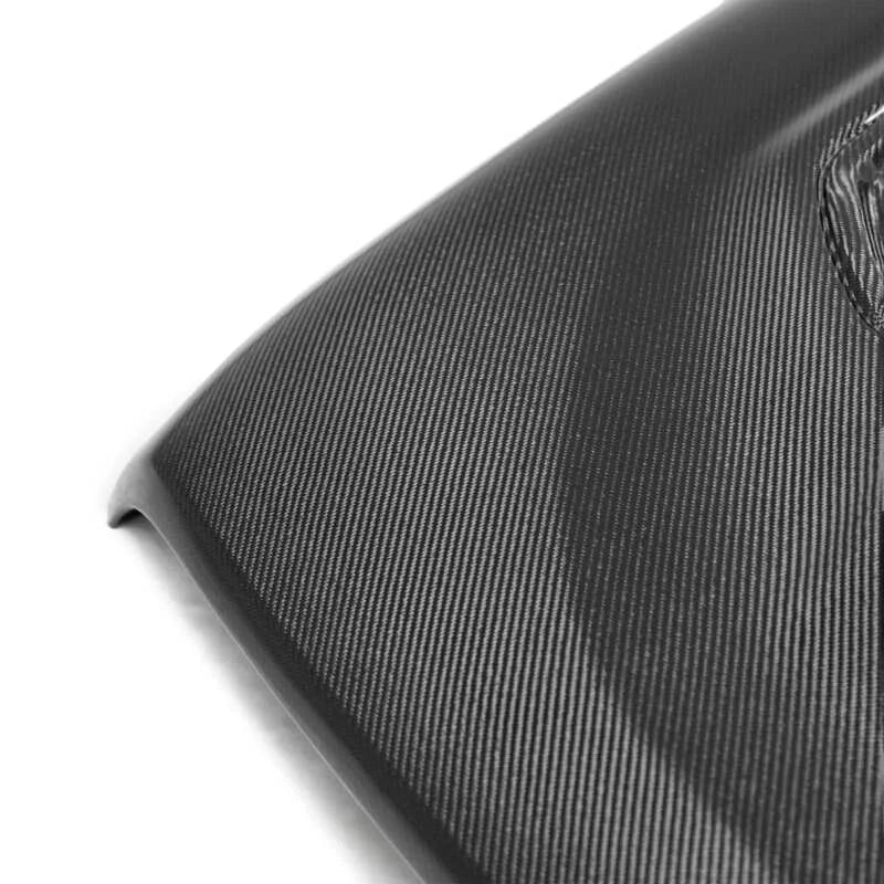 Anderson Composites 19-20 Jeep Wrangler Rubicon Type-OE Carbon Fiber Hood - Side View