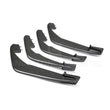 Load image into Gallery viewer, Anderson Composites 20-21 Chevrolet Corvette C8 Stingray Carbon Fiber Rear Diffuser Fins (Set of 4) - Main Product View