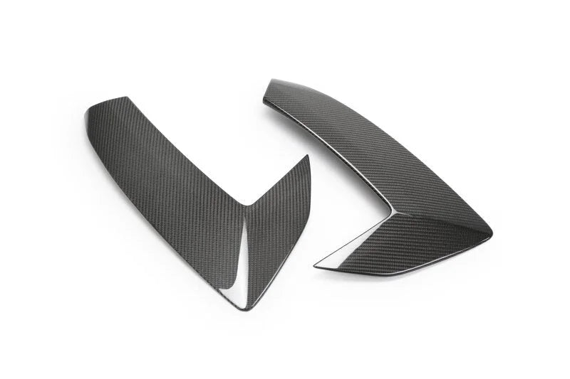 Anderson Composites 20-21 Chevrolet Corvette C8 Stingray Carbon Fiber Side Scoops - Side View