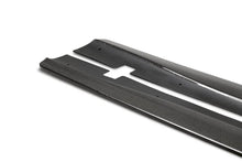 Load image into Gallery viewer, Anderson Composites 20-21 Dodge Charger Hellcat Type-MB Wide Body Rocker Panel Splitter - Back View