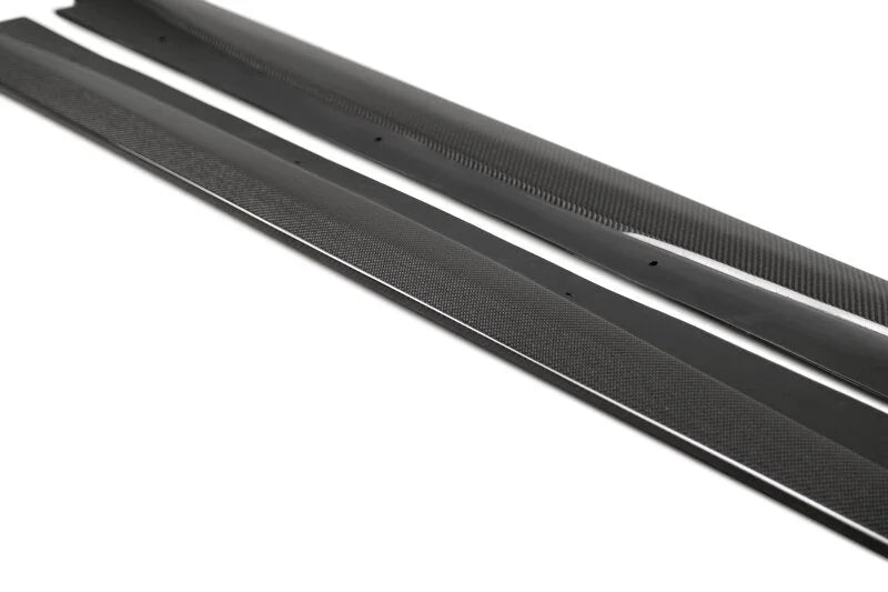 Anderson Composites 20-21 Dodge Charger Hellcat Type-MB Wide Body Rocker Panel Splitter - Additional View 6