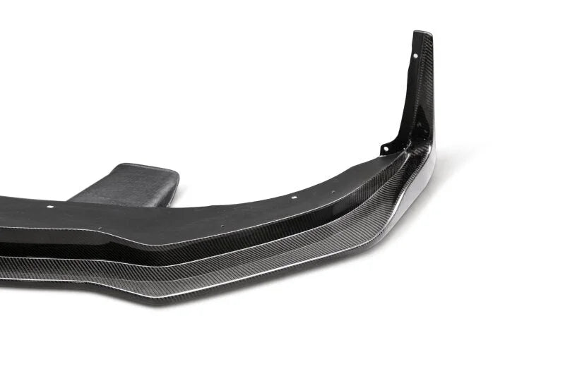 Anderson Composites 20-21 Dodge Charger Widebody Type-MB Carbon Fiber Front Splitter - Installation View