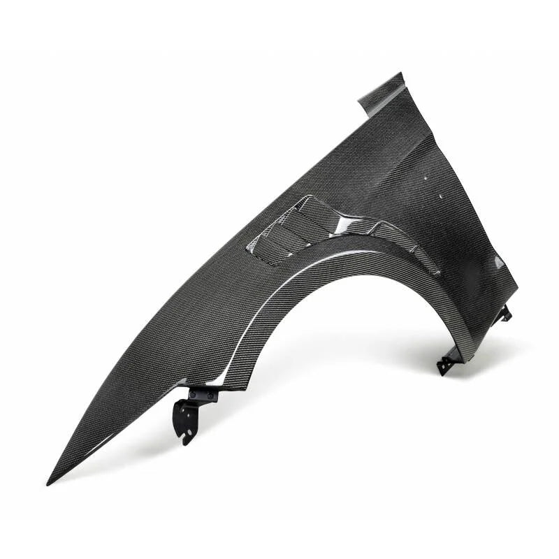 Anderson Composites 20-21 Ford Mustang GT500 Type-TPF Carbon Fiber Track Pack Fenders - Back View