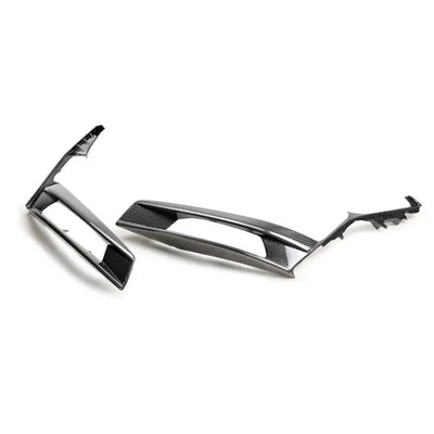 Anderson Composites 20-22 Ford Mustang Carbon Fiber Turn Signal Bezels - Main Product View