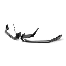 Load image into Gallery viewer, Anderson Composites 20-22 Ford Mustang Shelby GT500 Carbon Fiber Front Bumper Trim - Back View