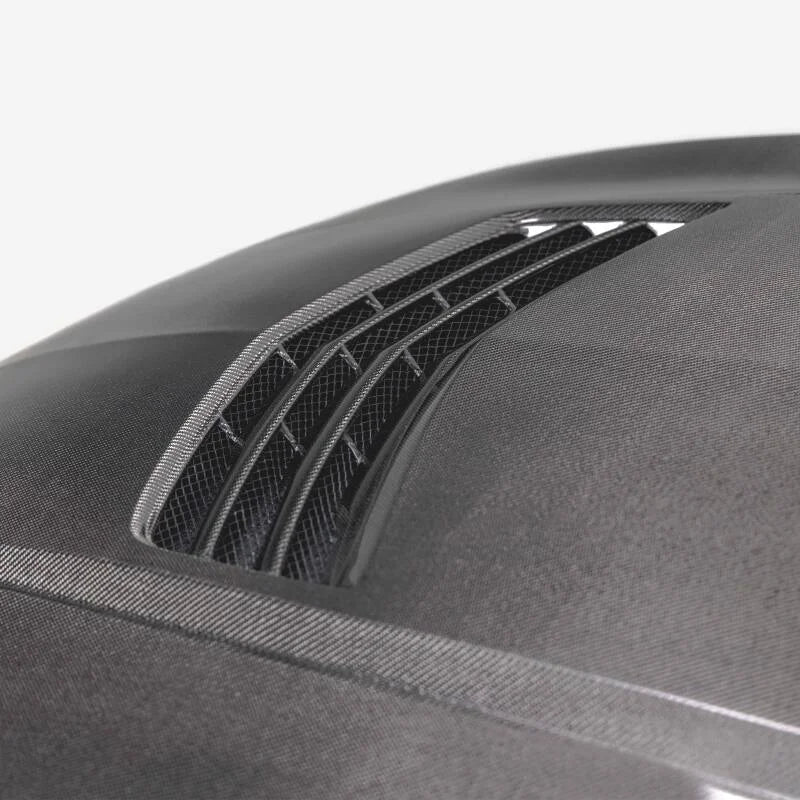 Anderson Composites 20-23 Cadillac CT5-V Blackwing Carbon Fiber Hood - Type SV - Installation View