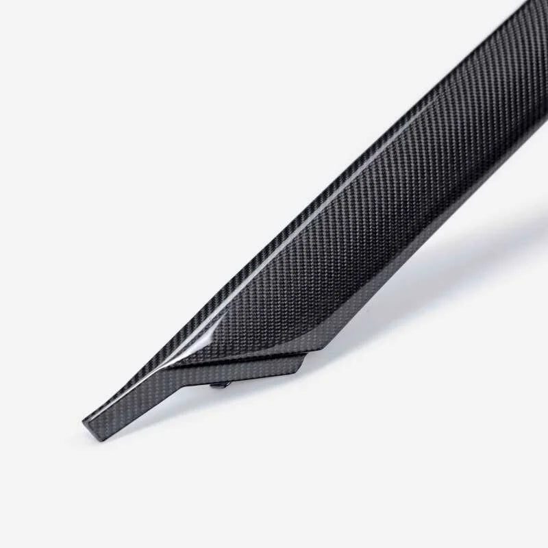 Anderson Composites 20-23 Corvette C8 Stingray Carbon Fiber Pillars Covers (Pair) - Installation View