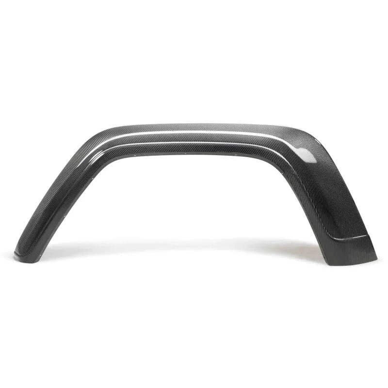 Anderson Composites 20-23 Jeep Gladiator (JT) Carbon Fiber Rear Fender Flares (Pair) - Installation View