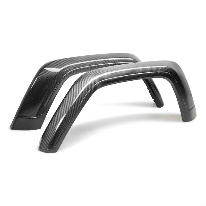 Anderson Composites 20-23 Jeep Gladiator (JT) Carbon Fiber Rear Fender Flares (Pair) - Additional View 5