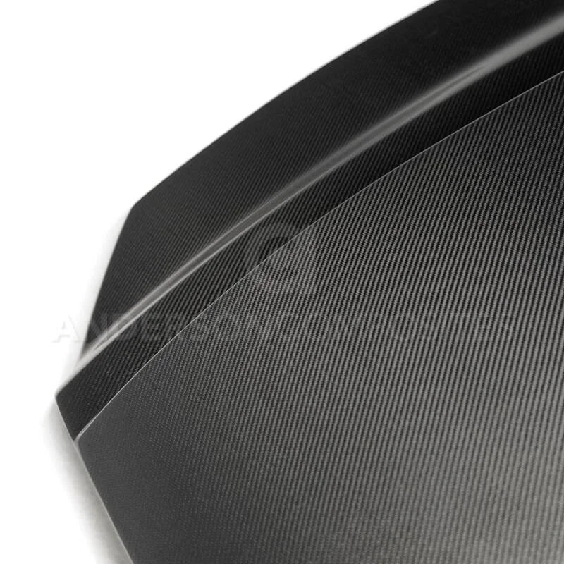 Anderson Composites 2013-2014 Ford Mustang Type-CJ Carbon Fiber Cowl Hood - Additional View 6