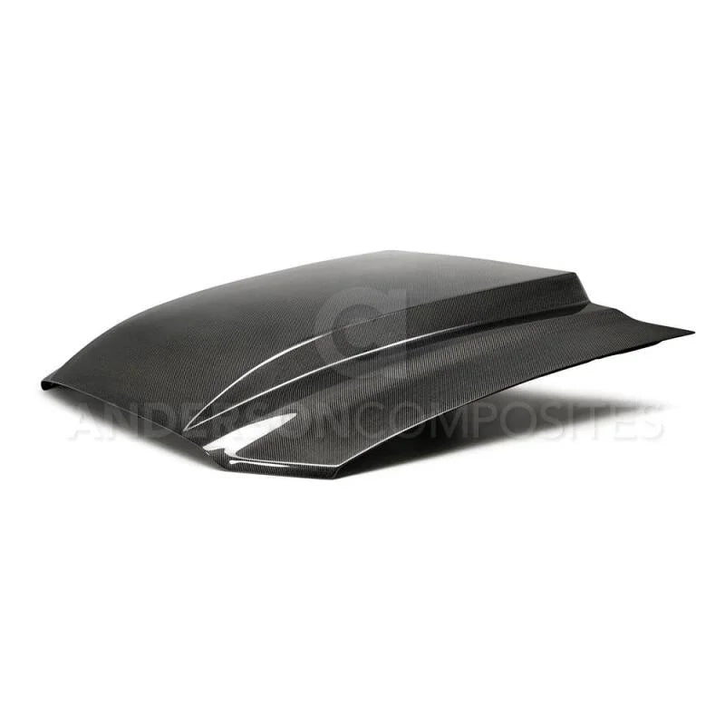 Anderson Composites 2013-2014 Ford Mustang Type-CJ Carbon Fiber Cowl Hood - Additional View 11