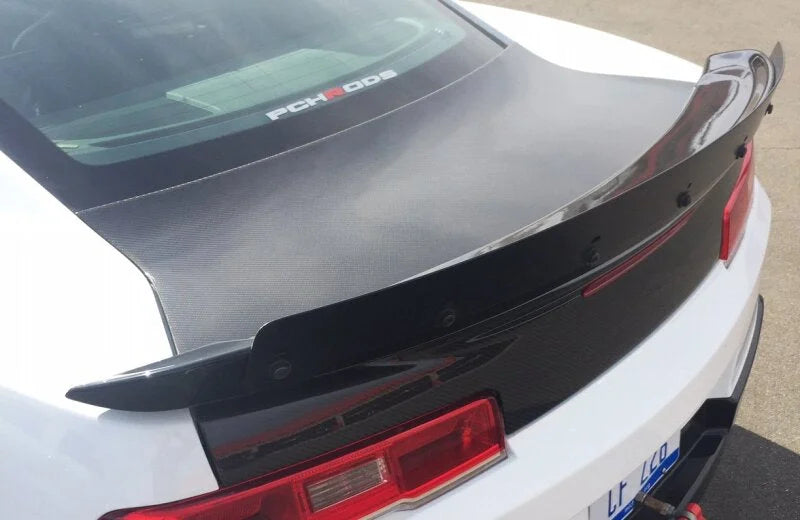 Anderson Composites 2014-2015 Chevrolet Camaro Z28 Type-Z28 Style Rear Spoiler w/ Wicker Bill - Additional View 6